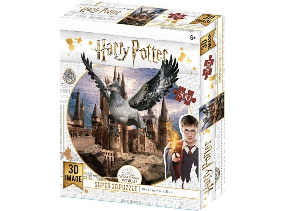 PRIME 3D Puzzle Harry Potter: Klofan 3D 300 dílků