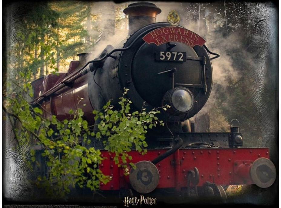 PRIME 3D Puzzle Harry Potter: Bradavický expres 3D 500 dílků