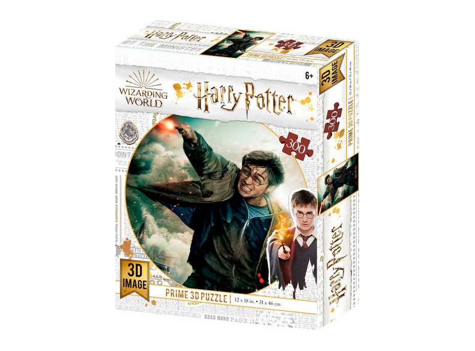 PRIME 3D Puzzle Harry Potter: Harry 3D 300 dílků