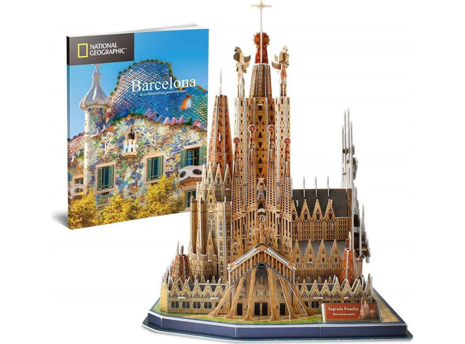 CUBICFUN 3D puzzle National Geographic: Sagrada Família 184 dílků