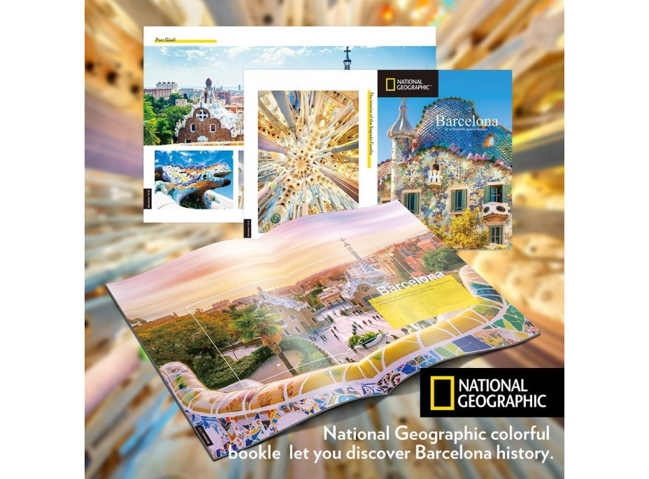 CUBICFUN 3D puzzle National Geographic: Sagrada Família 184 dílků