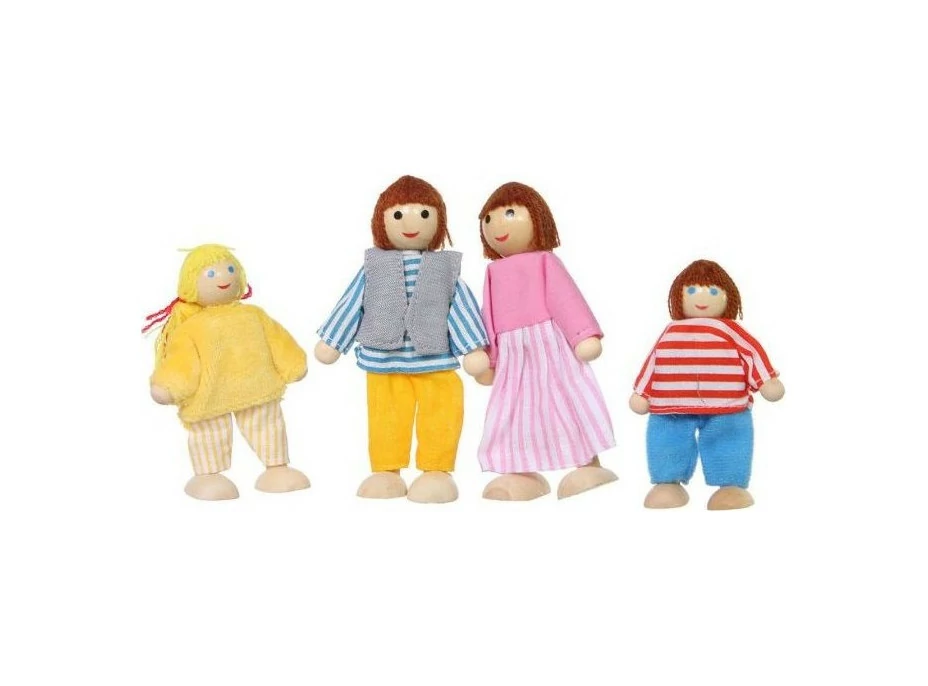 ECOTOYS Domeček pro panenky Pohádková rezidence s vybavením