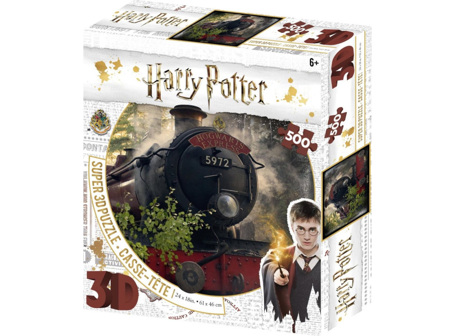 PRIME 3D Puzzle Harry Potter: Bradavický expres 3D 500 dílků