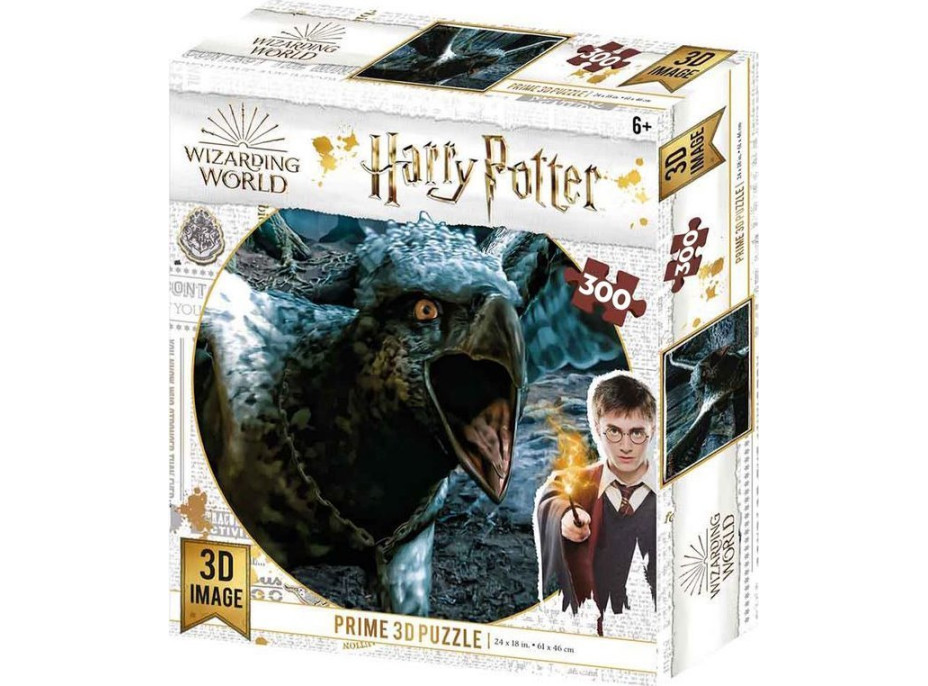 PRIME 3D Puzzle Harry Potter: Klofan 3D XL 300 dílků