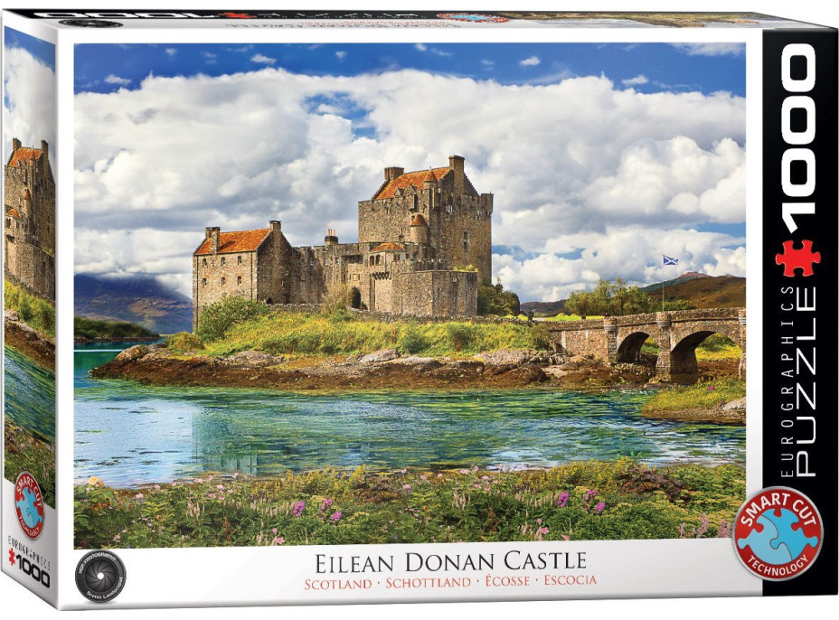 EUROGRAPHICS Puzzle Hrad Eilean Donan (HDR) 1000 dílků