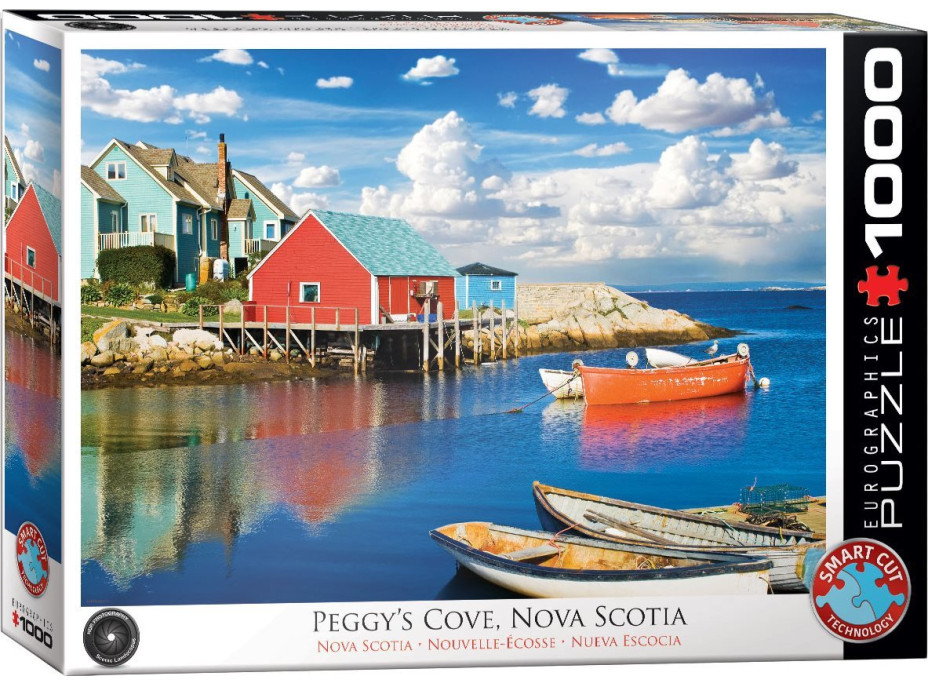 EUROGRAPHICS Puzzle Peggy's Cove, Nové Skotsko 1000 dílků