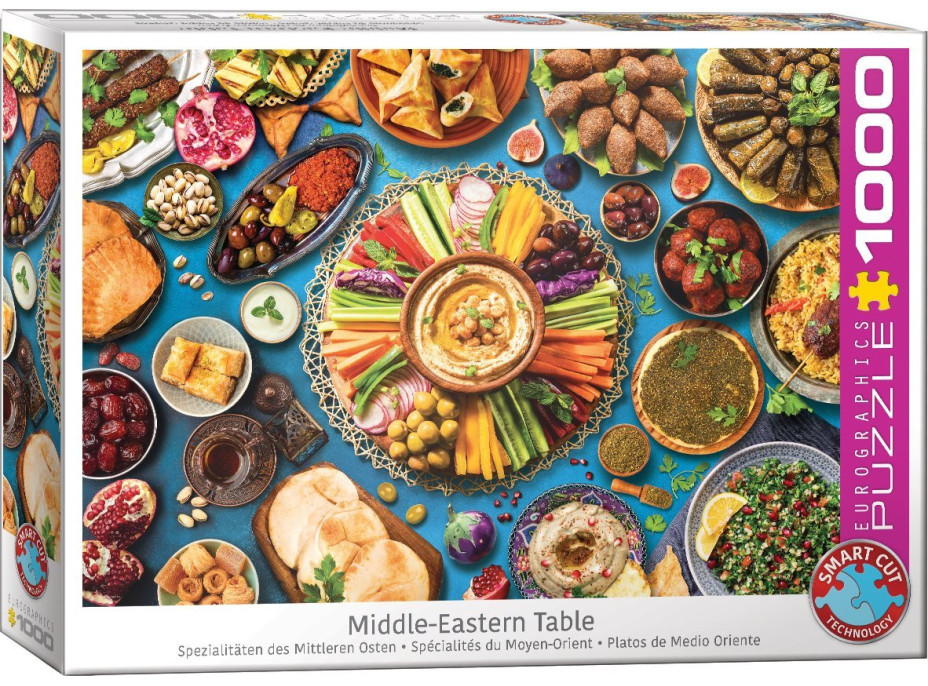 EUROGRAPHICS Puzzle Stůl ze středního východu 1000 dílků