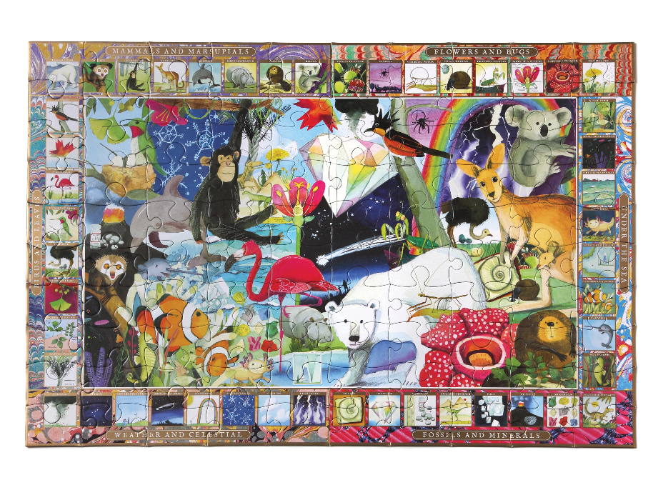 EEBOO Puzzle Umění přírody 100 dílků