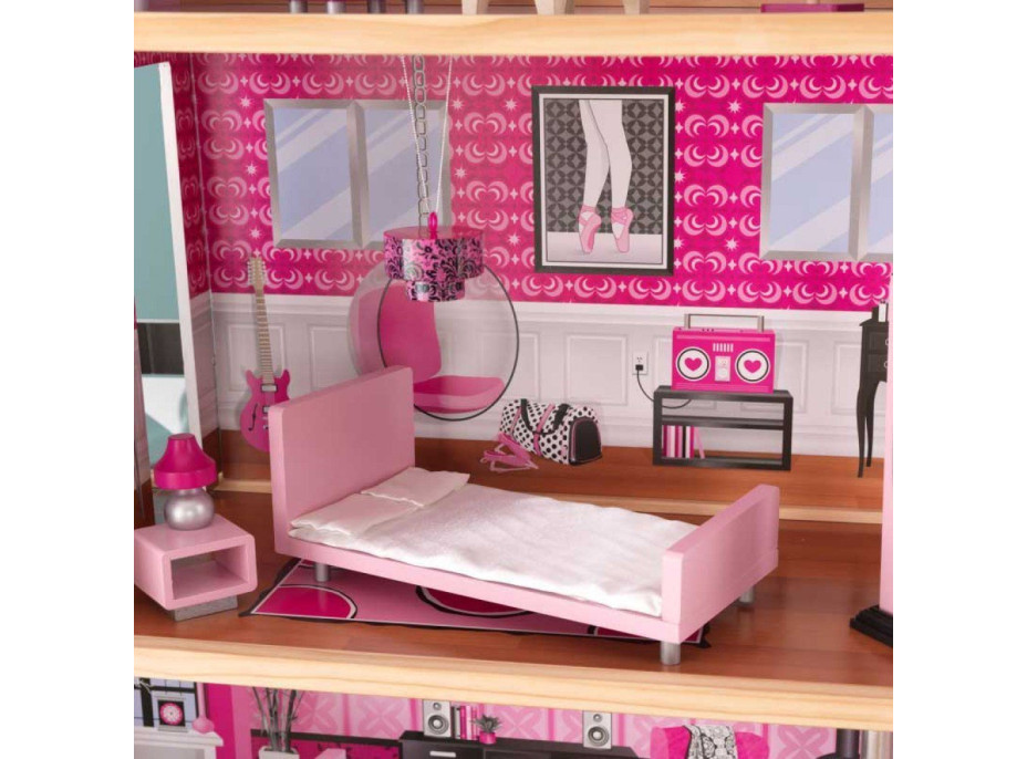 KIDKRAFT Domeček pro panenky Sparkle s vybavením