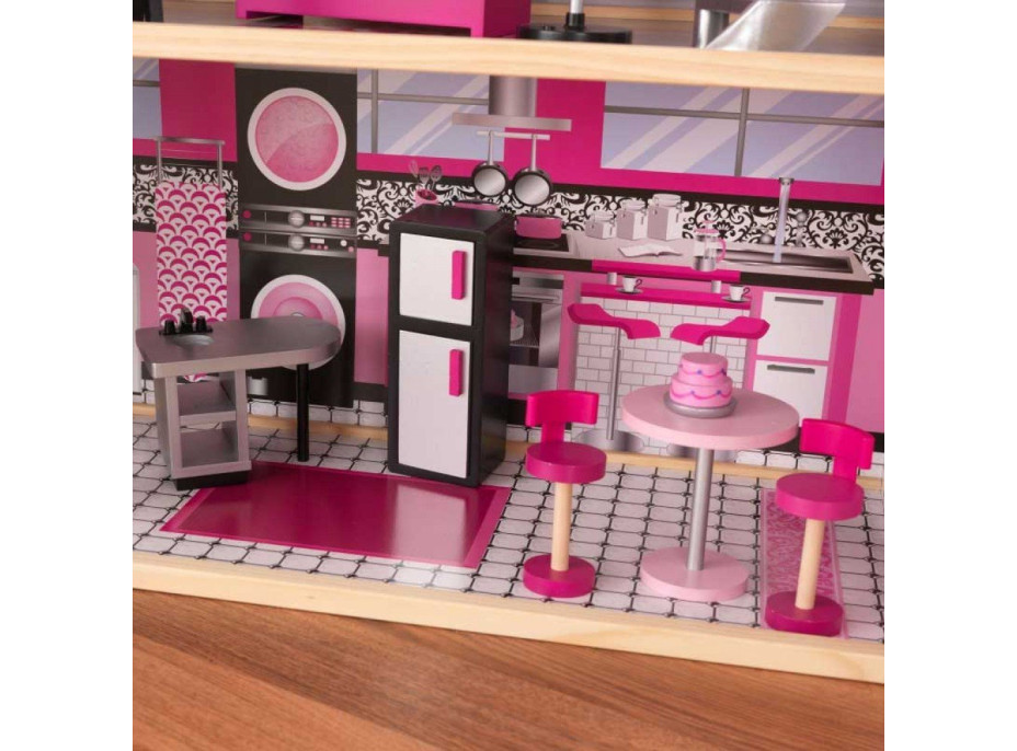 KIDKRAFT Domeček pro panenky Sparkle s vybavením