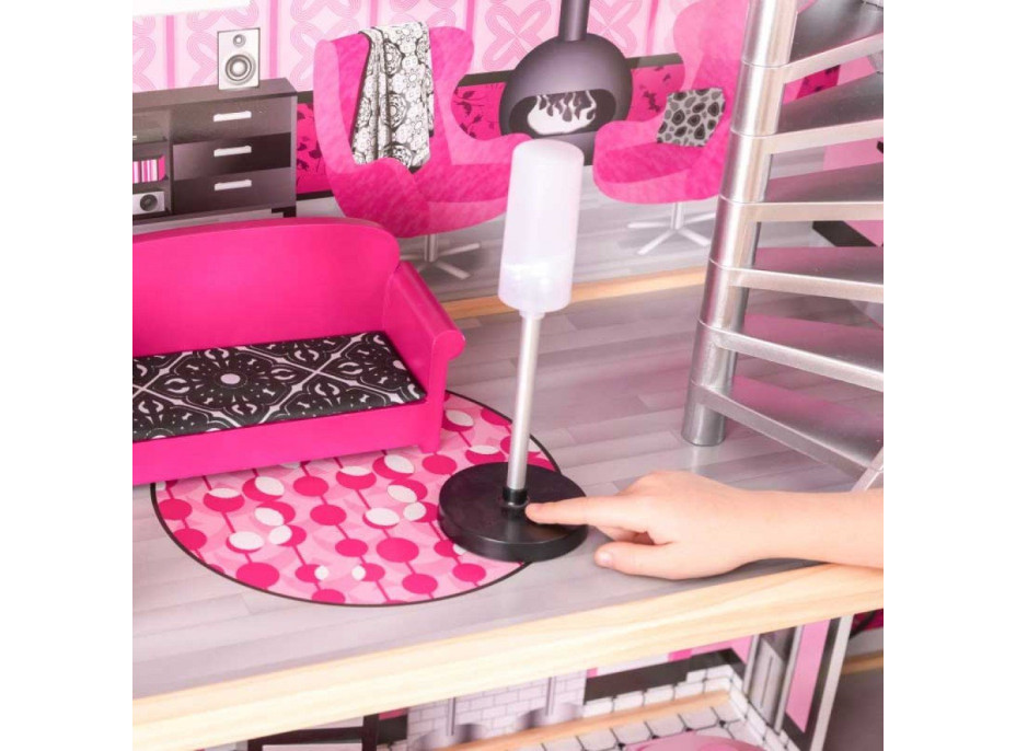 KIDKRAFT Domeček pro panenky Sparkle s vybavením