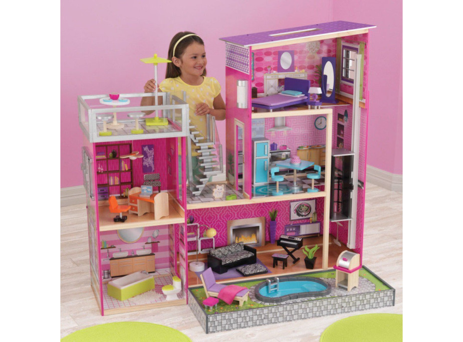 KIDKRAFT Domeček pro panenky Uptown