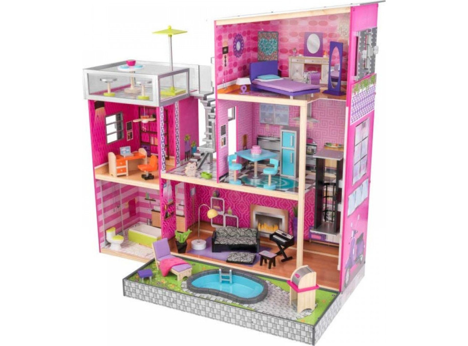 KIDKRAFT Domeček pro panenky Uptown