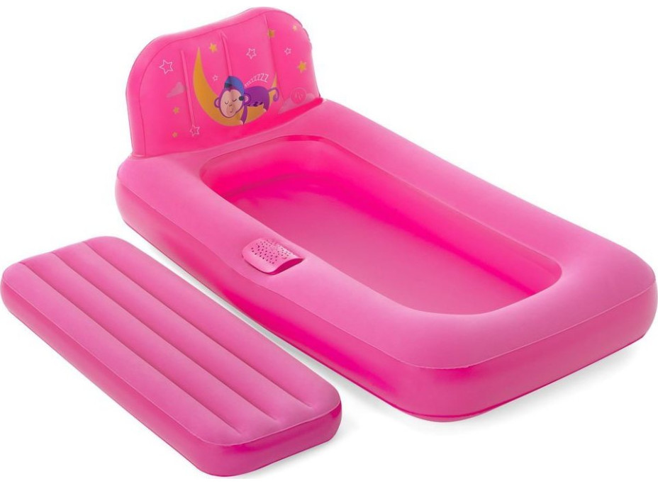 FISHER-PRICE Nafukovací lůžko s projektorem - růžové