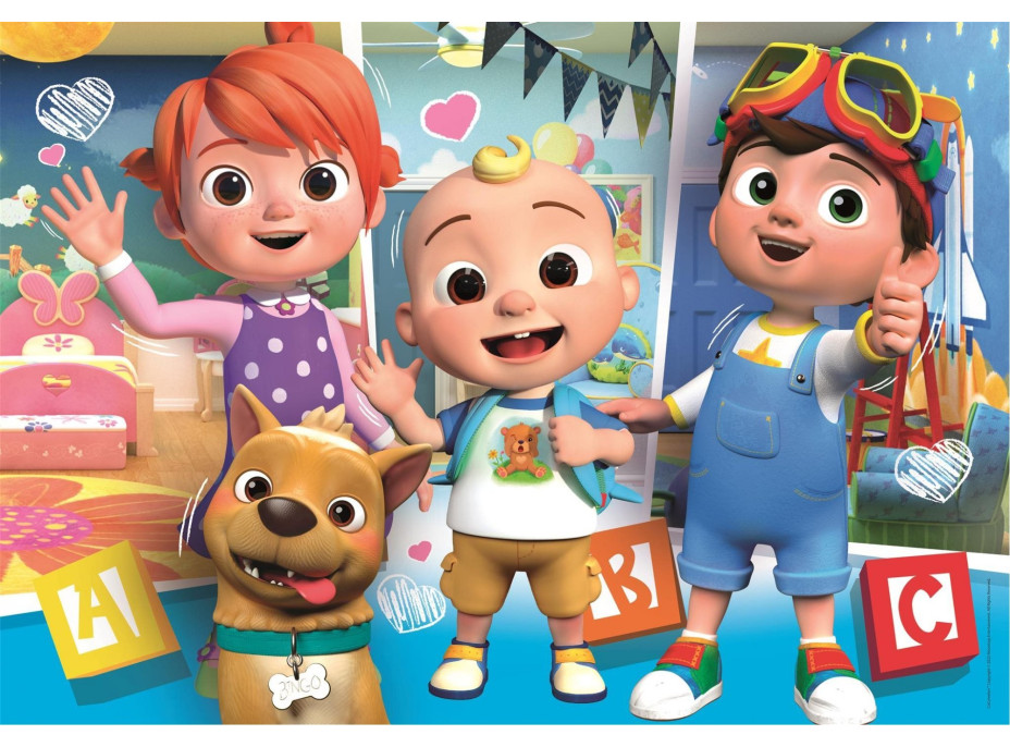 CLEMENTONI Puzzle CoComelon s kamarády MAXI 24 dílků