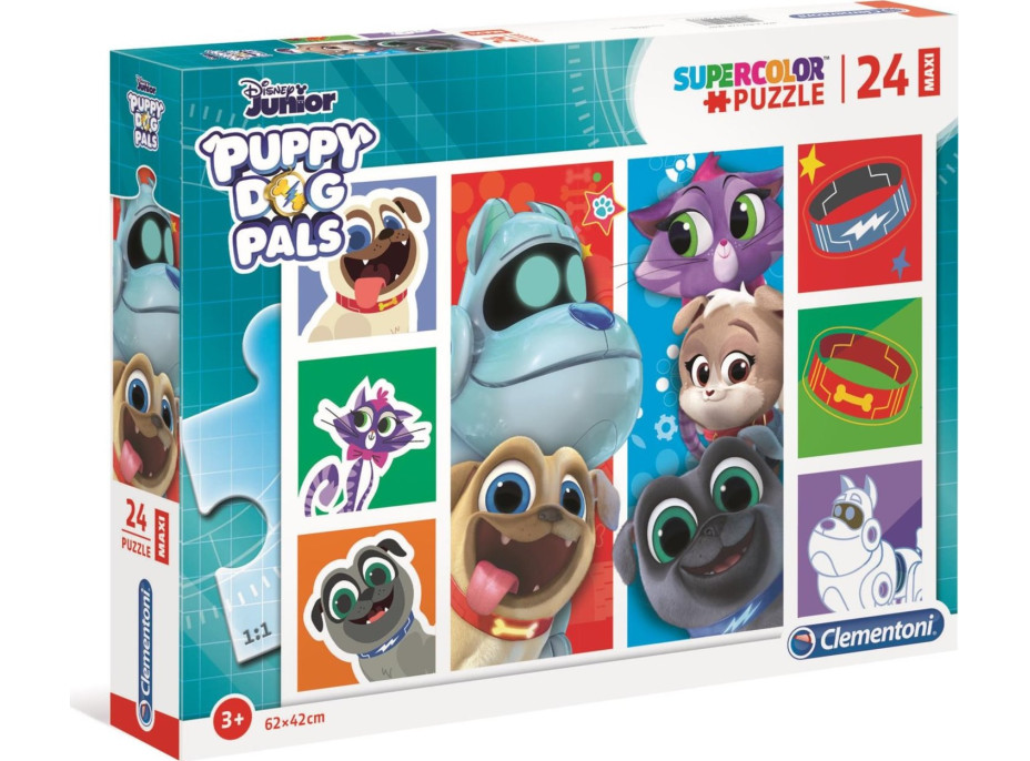 CLEMENTONI Puzzle Kámoši hafíci MAXI 24 dílků