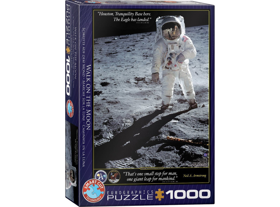 EUROGRAPHICS Puzzle Neil A. Armstrong: První kroky na Měsíci 1000 dílků