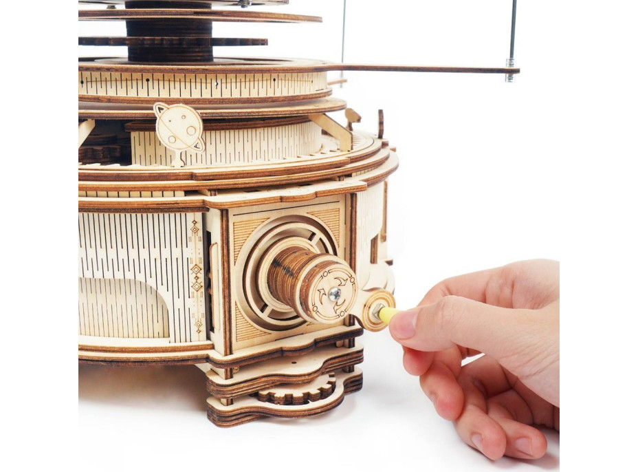 ROBOTIME Rokr 3D dřevěné puzzle Sluneční soustava 316 dílků