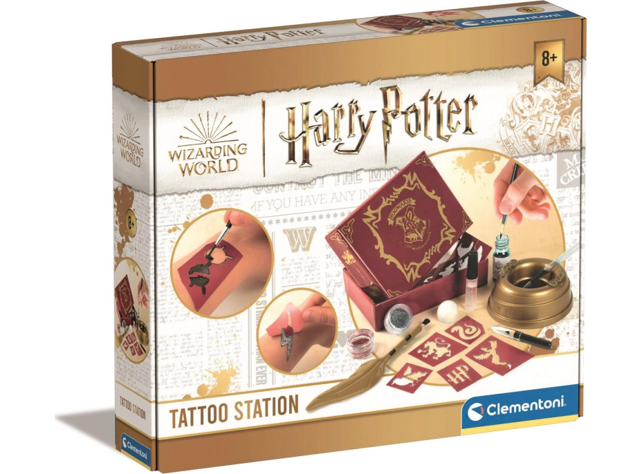 CLEMENTONI Tetovací studio Harry Potter