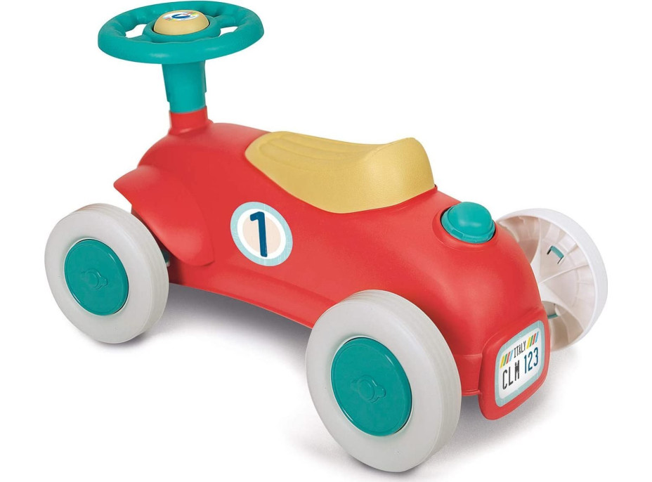 CLEMENTONI Odrážedlo BABY Moje první auto červené (Play For Future)