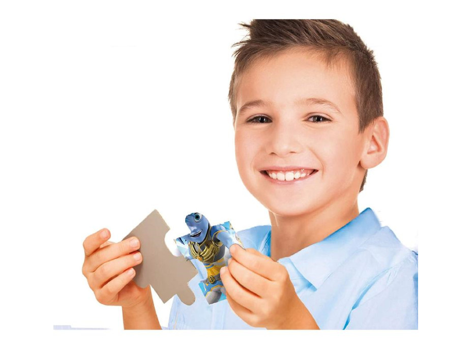CLEMENTONI Puzzle Gormiti: Poslové s Aoki MAXI 60 dílků