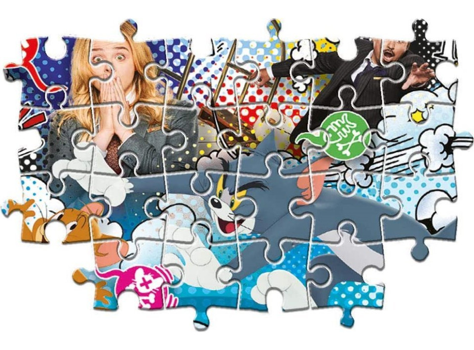 CLEMENTONI Puzzle Tom a Jerry MAXI 24 dílků