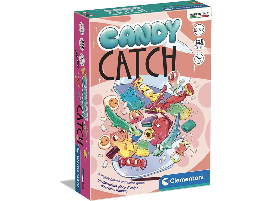 CLEMENTONI Karetní hra Candy Catch - Sladký úlovek