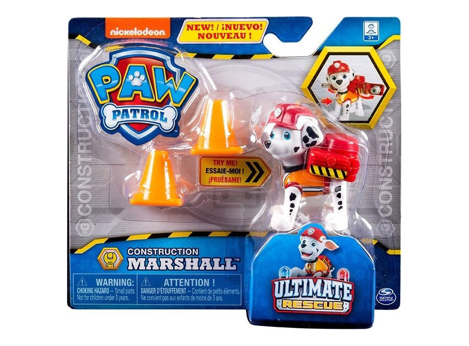 SPIN MASTER Tlapková patrola: Figurka s doplňky - Marshall