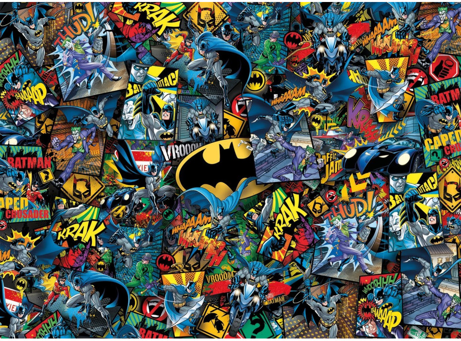 CLEMENTONI Puzzle Impossible: Batman 1000 dílků