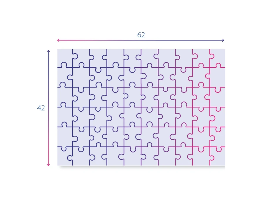 CLEMENTONI Puzzle Raya MAXI 60 dílků