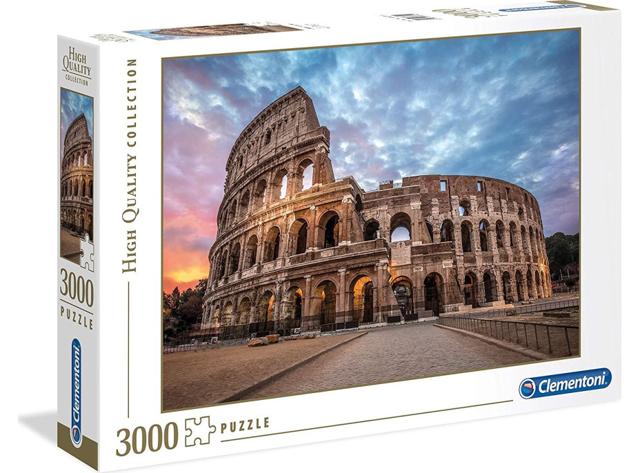 CLEMENTONI Puzzle Východ slunce nad Koloseem 3000 dílků
