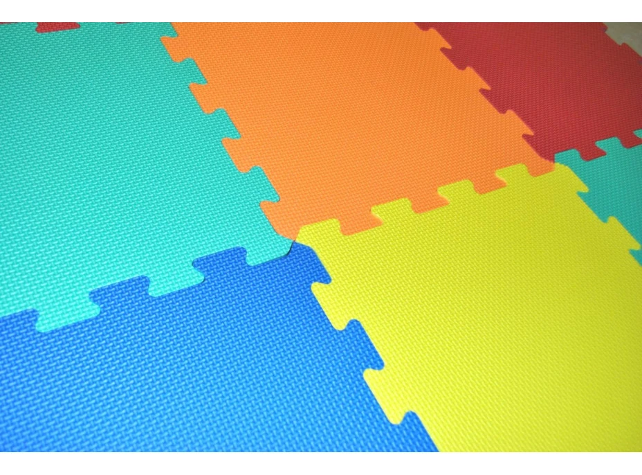 SUN TA TOYS Pěnové puzzle barevné S4 (30x30)
