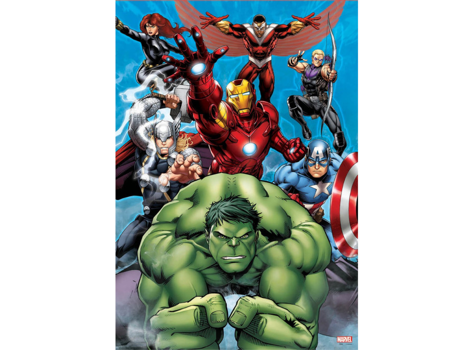 EDUCA Puzzle Avengers - Sjednocení 200 dílků