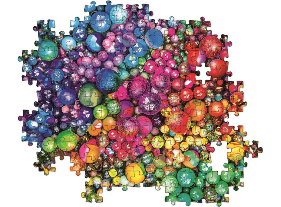 CLEMENTONI Puzzle ColorBoom: Nádherné kuličky 1000 dílků