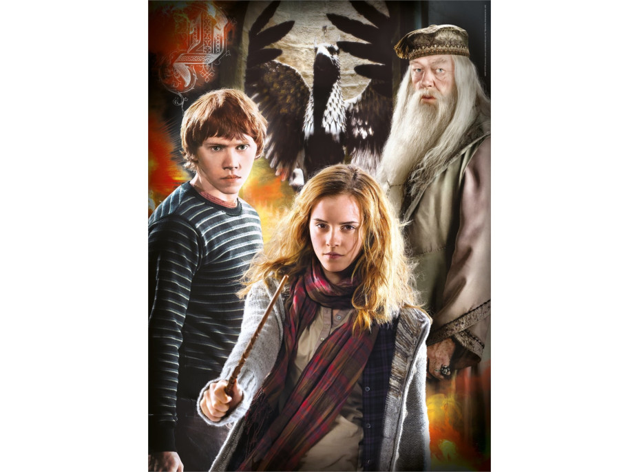 CLEMENTONI Puzzle Harry Potter 3x1000 dílků