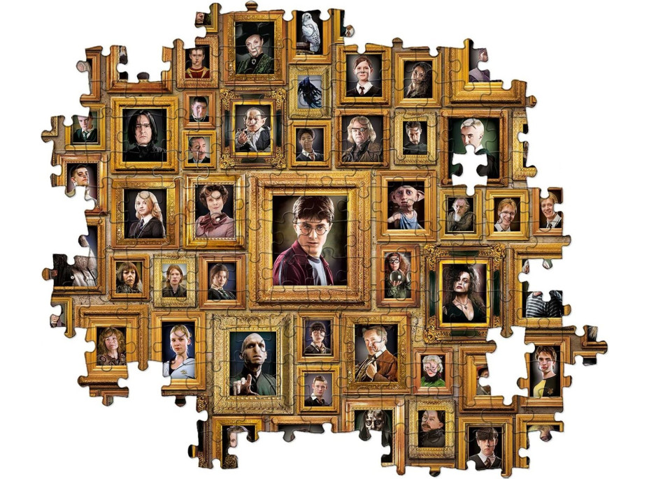 CLEMENTONI Puzzle Impossible: Harry Potter 1000 dílků
