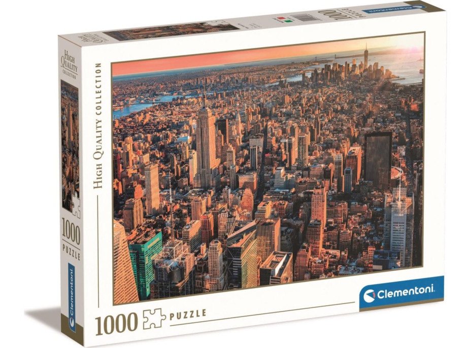 CLEMENTONI Puzzle New York City 1000 dílků