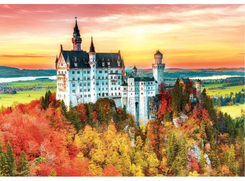 EDUCA Puzzle Podzim v Neuschwansteinu 1500 dílků