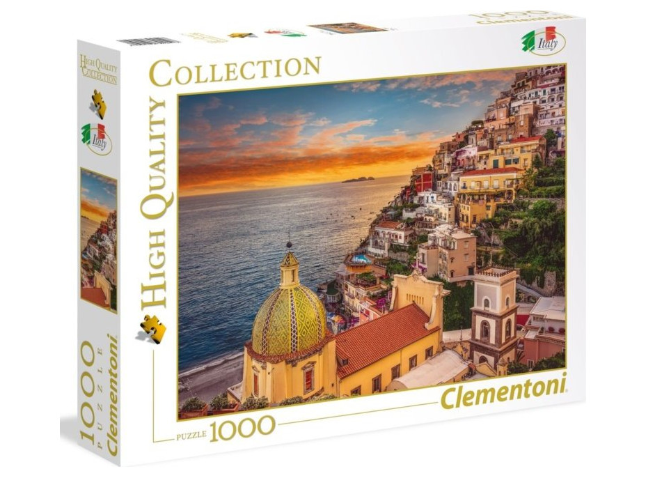 CLEMENTONI Puzzle Positano, Itálie 1000 dílků
