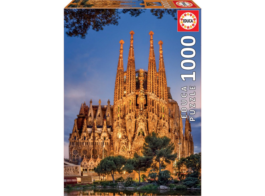 EDUCA Puzzle Sagrada Familia, Barcelona (Španělsko) 1000 dílků