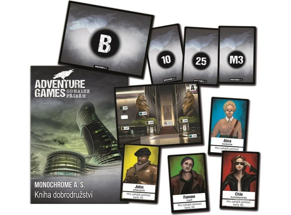 DINO Adventure Games: Monochrome a. s.