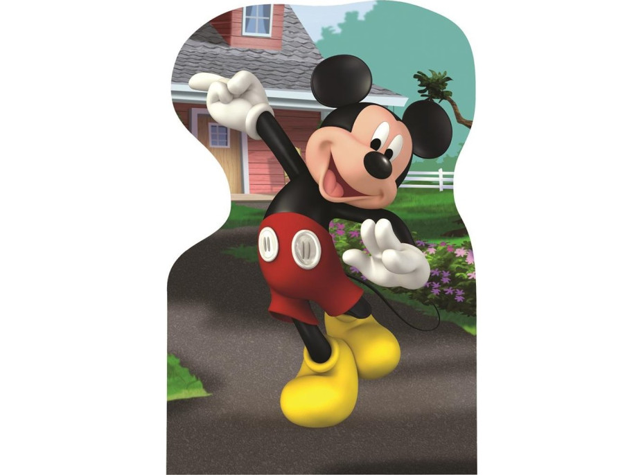 DINO Puzzle Mickey a přátelé ve městě 4x54 dílků