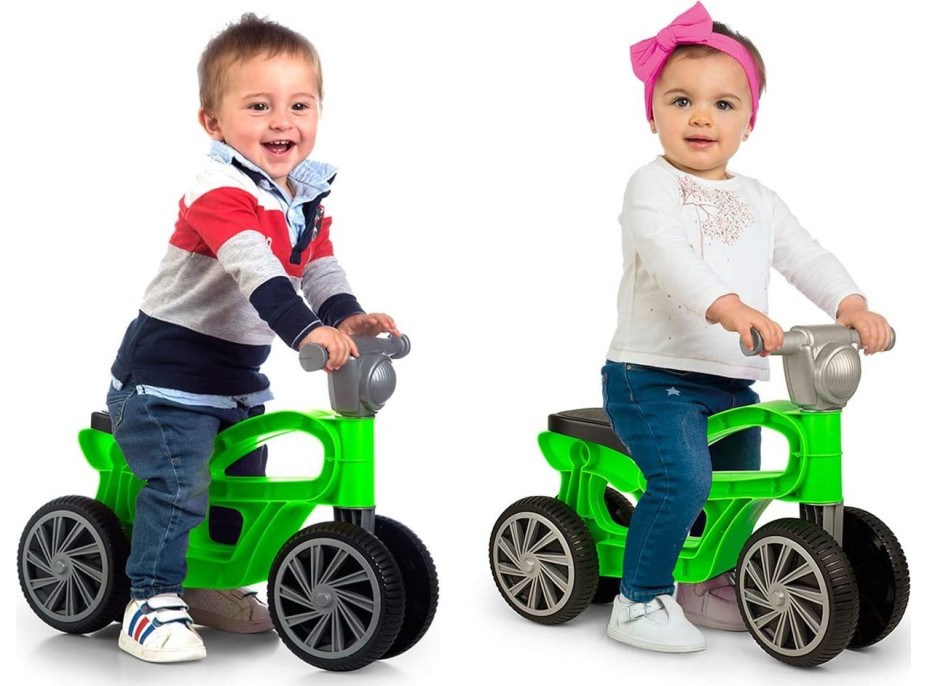 CHICOS Odrážedlo Mini Custom zelené