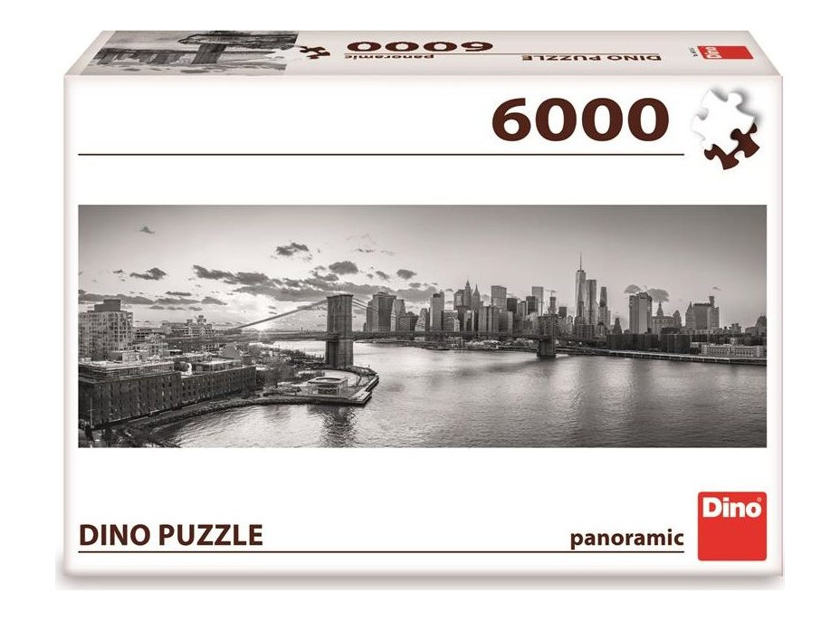 DINO Panoramatické puzzle Manhattan, New York, USA 6000 dílků