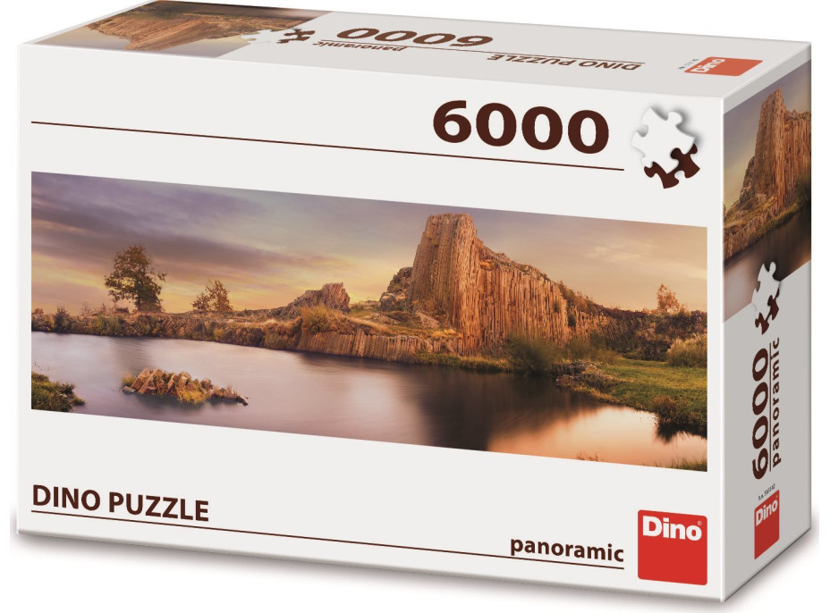 DINO Panoramatické puzzle Panská skála 6000 dílků