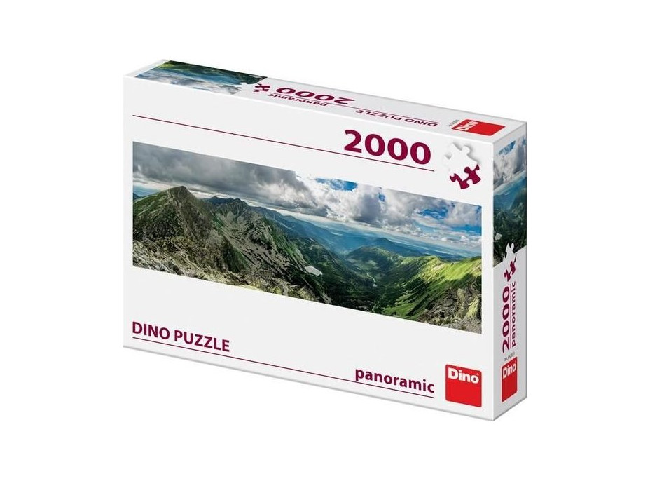 DINO Panoramatické puzzle Roháče 2000 dílků