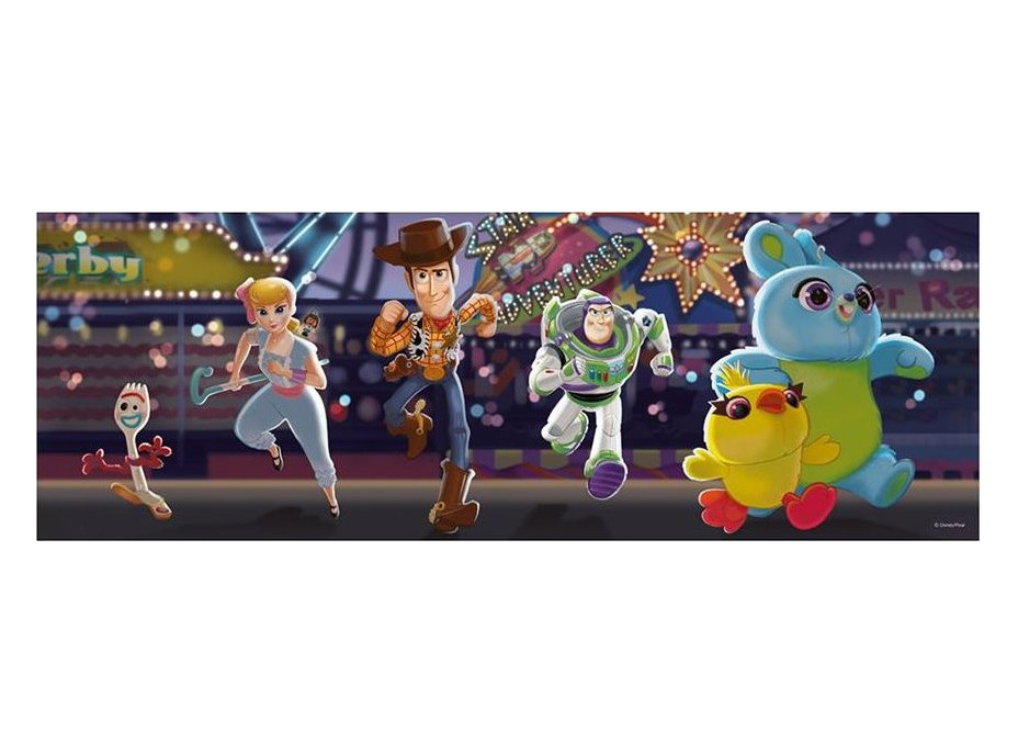 DINO Panoramatické puzzle Toy Story 4, 150 dílků