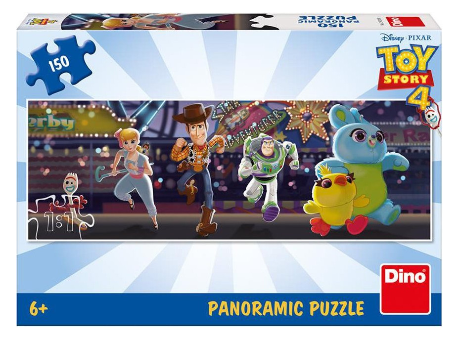 DINO Panoramatické puzzle Toy Story 4, 150 dílků