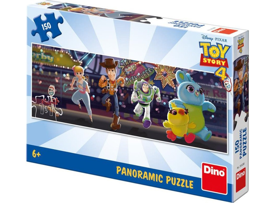 DINO Panoramatické puzzle Toy Story 4, 150 dílků