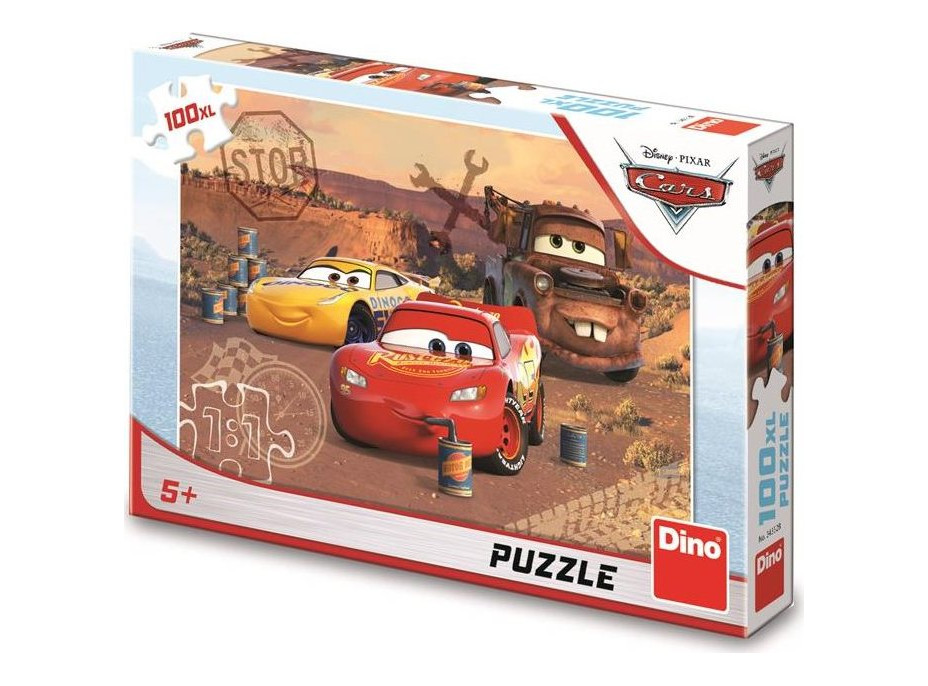 DINO Puzzle Cars Piknik XL 100 dílků